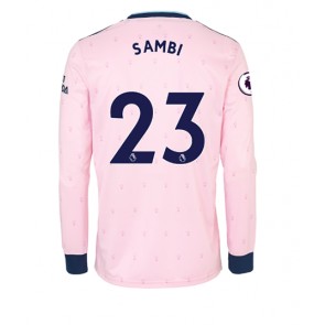 Arsenal Albert Sambi Lokonga #23 Tredje Tröja 2022-23 Långärmad